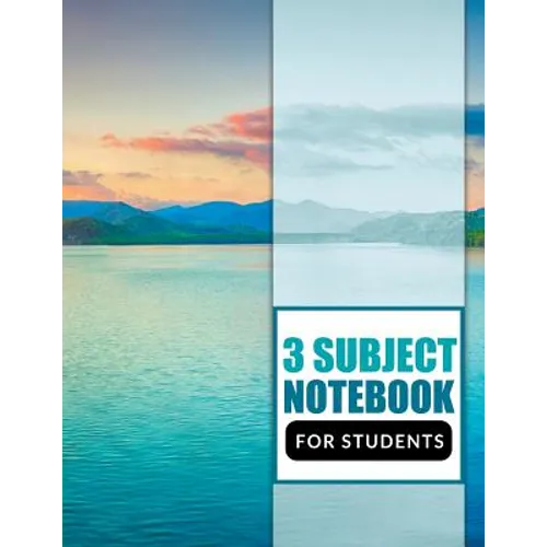 3 Subject Notebook For Students