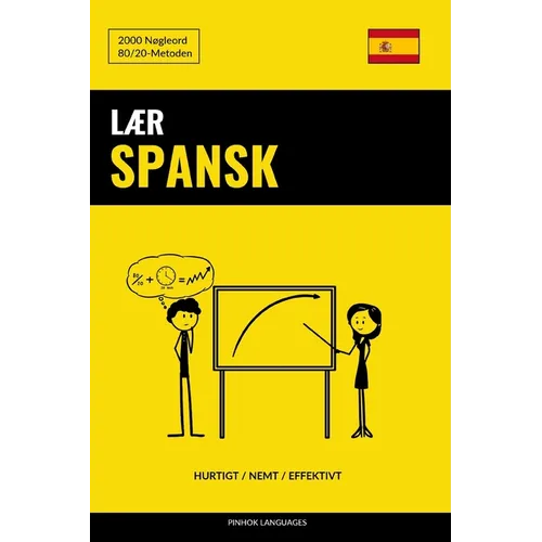 Lær Spansk - Hurtigt / Nemt / Effektivt: 2000 Nøgleord