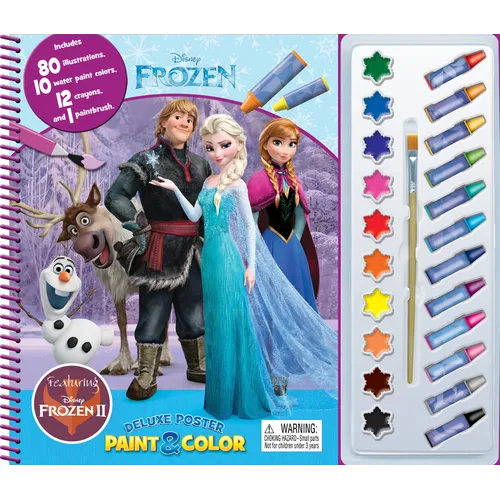 Disney Frozen Deluxe Poster Paint & Color