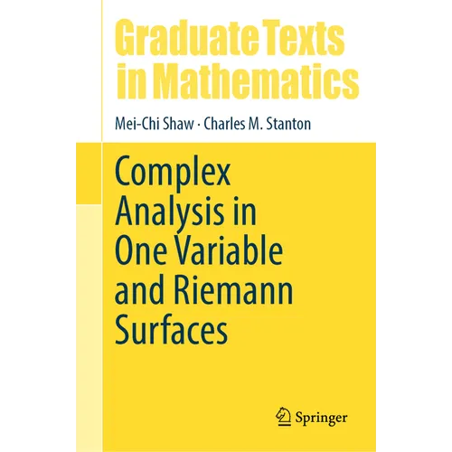 Complex Analysis in One Variable and Riemann Surfaces