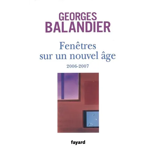Fenêtres sur un Nouvel Âge