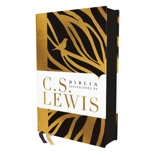 Rvr, Biblia Reflexiones de C. S. Lewis, Interior a DOS Colores, Tapa Dura, Negro, Comfort Print