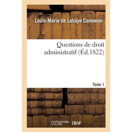 Questions de droit administratif