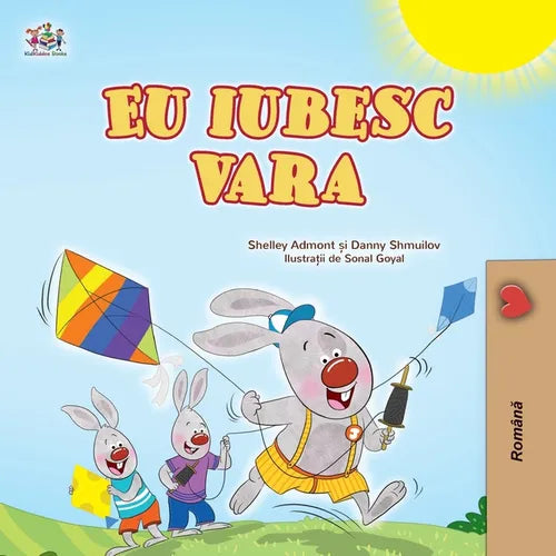 I Love Summer (Romanian Children's Book)