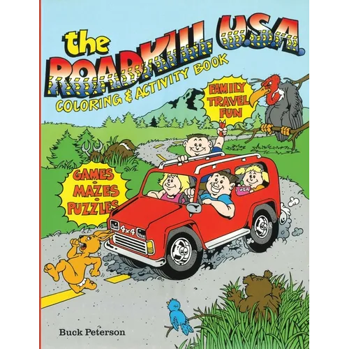 The Roadkill USA Coloring and Activity Book