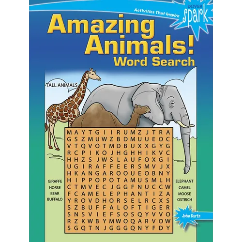 Spark: Amazing Animals! Word Search