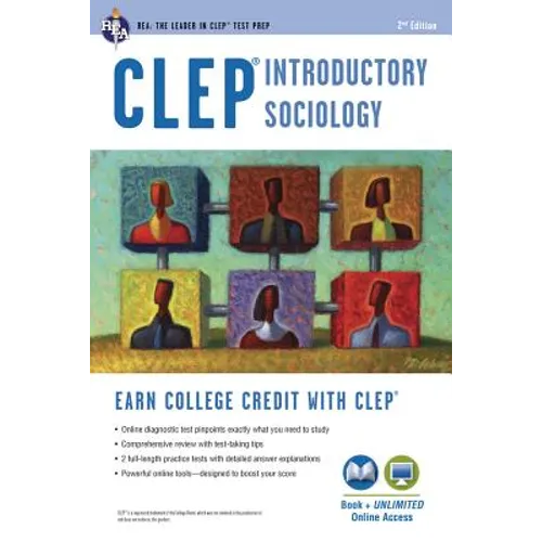 Clep(r) Introductory Sociology Book + Online