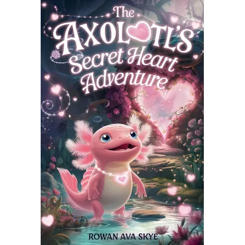 The Axolotl's Secret Heart Adventure: A Journey to the Glowing Love Garden