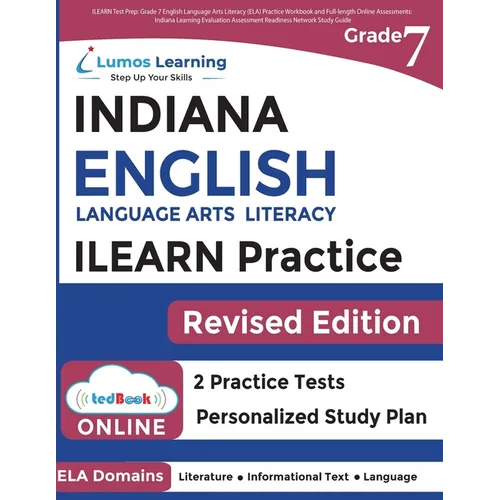 ILEARN Test Prep: Indiana Learning Evaluation Assessment Readiness Network Study Guide
