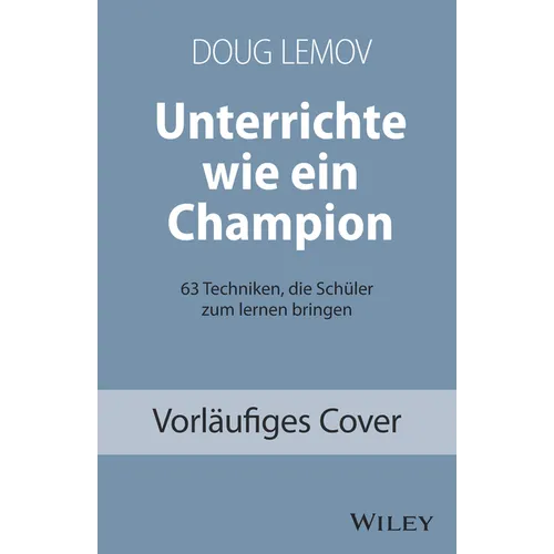 Unterrichte wie ein Champion