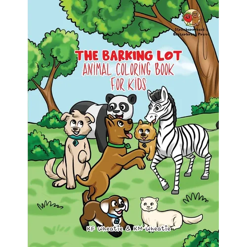 The Barking Lot Animal Coloring Book for Kids: Our enchanting book is bursting with delightful illustrations, from the "colossal" elephant to the "hum