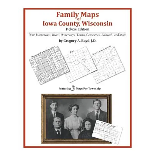 Family Maps of Iowa County, Wisconsin