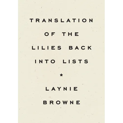 Translation of the Lilies Back Into Lists