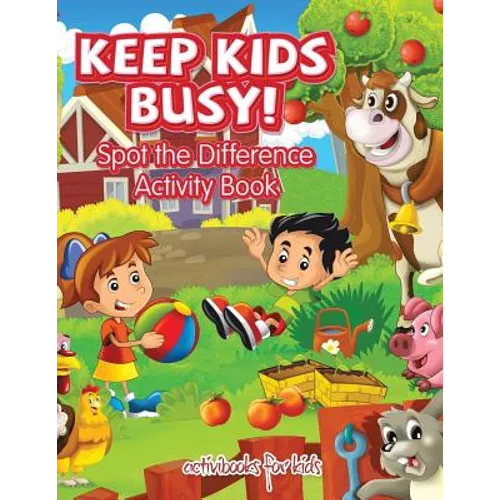 Keep Kids Busy! Spot the Difference Activity Book
