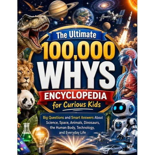 The Ultimate 100,000 Whys Encyclopedia for Curious Kids: Big Questions and Smart Answers About Science, Space, Animals, Dinosaurs, the Human Body, Tec