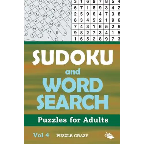 Sudoku and Word Search Puzzles for Adults Vol 4