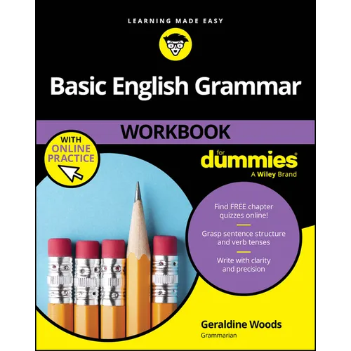 Basic English Grammar Workbook for Dummies with Online Practice Quizzes
