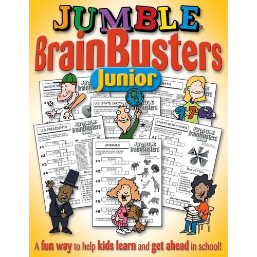 Jumble Brainbusters Junior: Because Learning Can Be Fun!