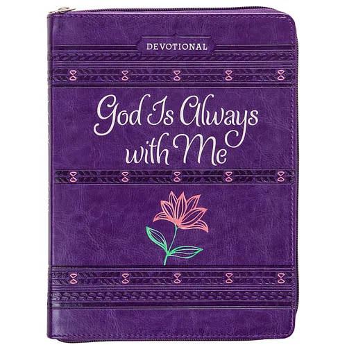 God Is Always with Me Ziparound Devotional: 365 Daily Devotional