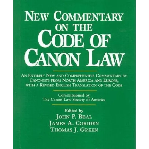 New Commentary on the Code of Canon Law