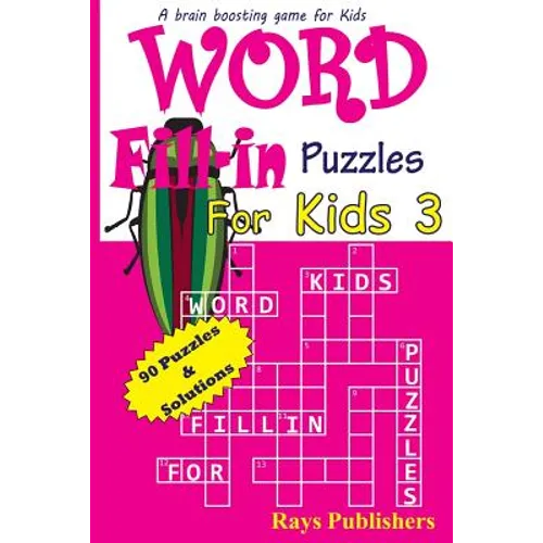 Word Fill-in Puzzles for Kids 3