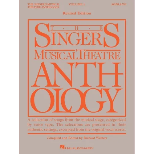 The Singer's Musical Theatre Anthology Volume 1 - Soprano Book Only