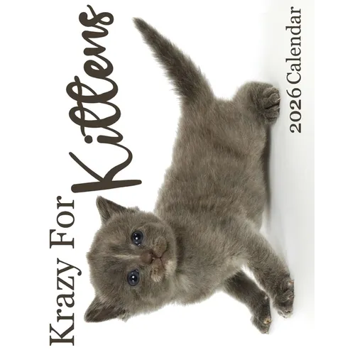 Krazy for Kittens 2026 Calendar