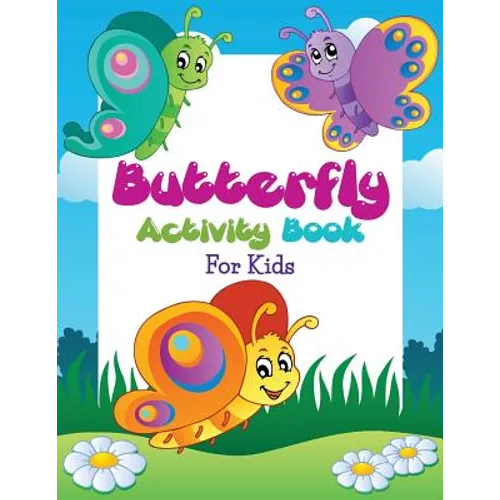 Butterfly Activity Book For Kids