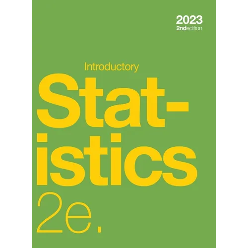 Introductory Statistics 2e (hardcover, full color)