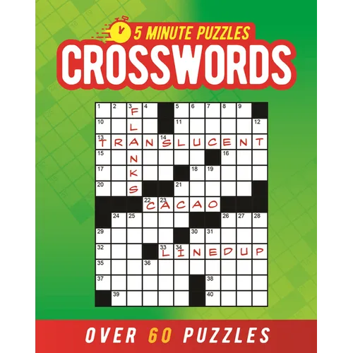 5 Minute Puzzles: Crosswords: Over 60 Puzzles