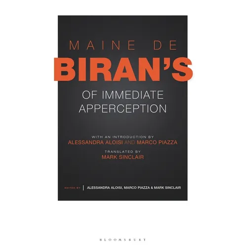 Maine de Biran's 'of Immediate Apperception'