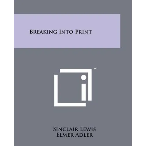 Breaking Into Print