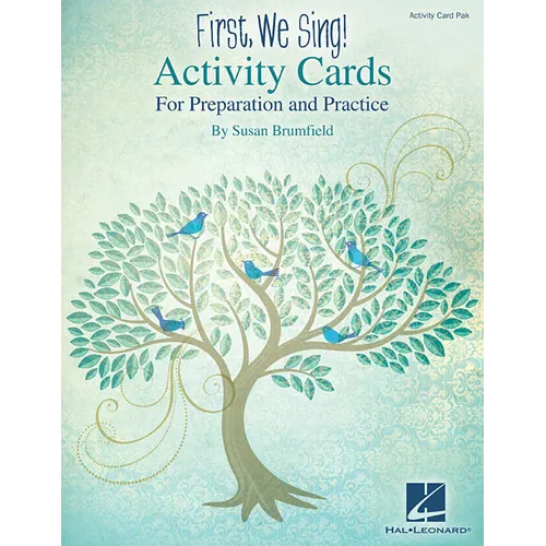 First We Sing! Activity Cards - For Preparation and Practice Kodaly Method Classroom Resource Fun Music Games for Reading Writing Listening and Creati