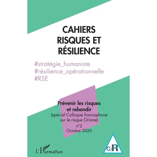 Prévenir les risques et rebondir: Cahiers Risques et Résilience n°2