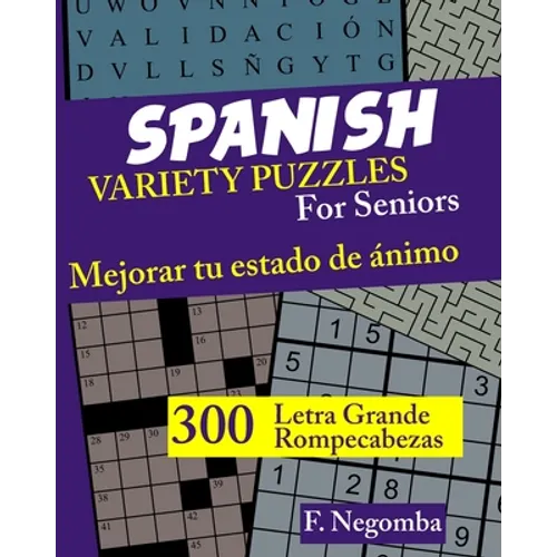 SPANISH VARIETY PUZZLES For Seniors
