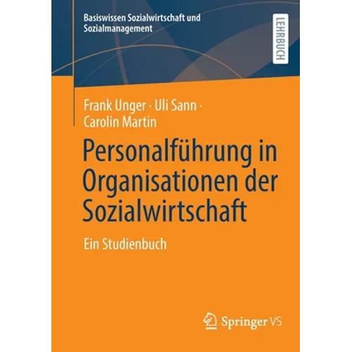 Personalführung in Organisationen Der Sozialwirtschaft: Ein Studienbuch