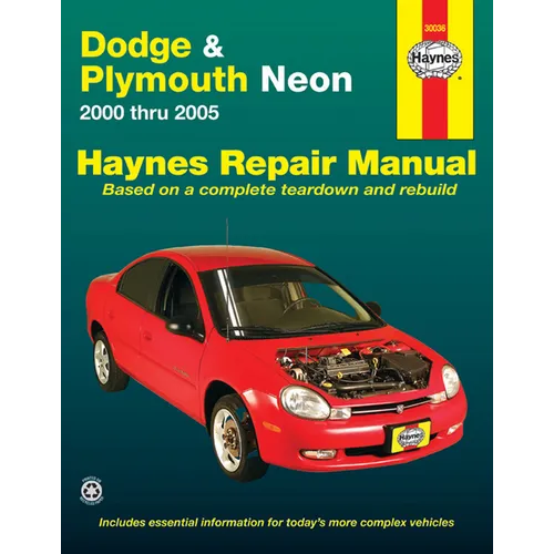 Dodge & Plymouth Neon 2000-05