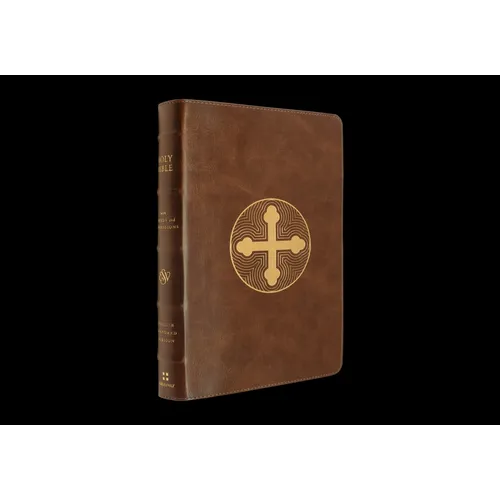 ESV Bible with Creeds and Confessions (Trutone, Brown, Cross Trefoil Design)