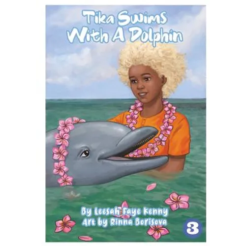 Tika Swims With A Dolphin