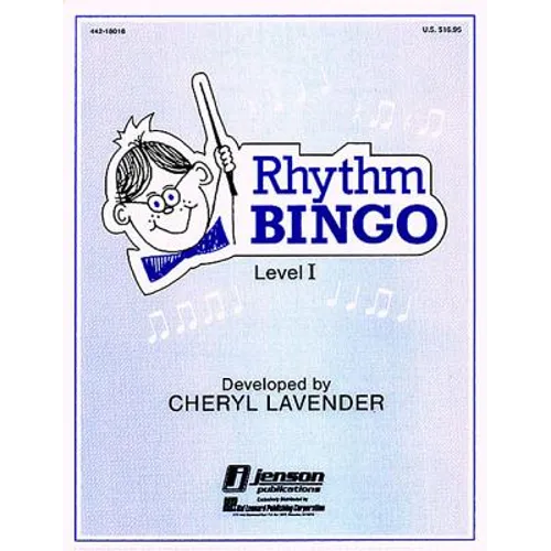 Rhythm Bingo Level 1 Fun Music Learning Game for Grades 2-8 Develop Rhythm Skills with Quarter, Eighth, Half, and Whole Notes Classroom Resource for M