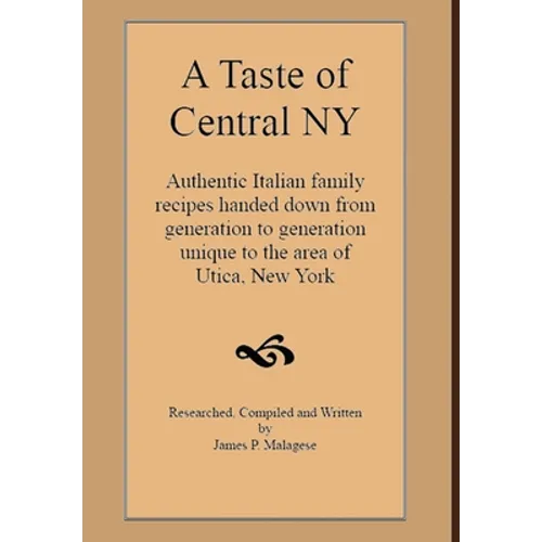 A Taste of Central New York
