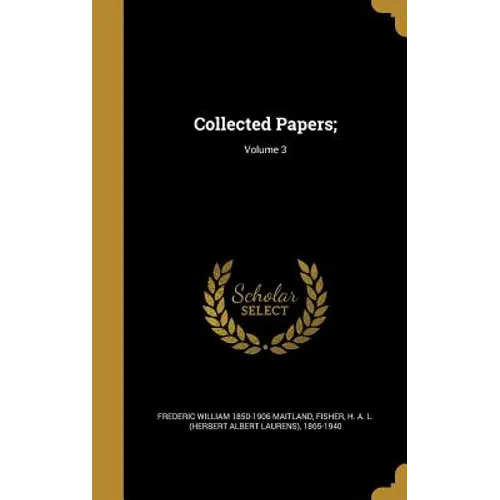 Collected Papers;; Volume 3