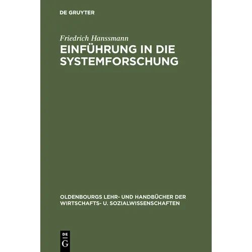 Einführung in die Systemforschung