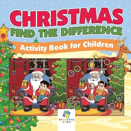 Christmas Find the Difference Activity Book for Children