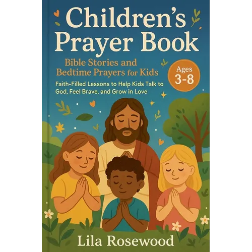 Children's Prayer Book: Bible Stories and Bedtime Prayers for Kids: Faith-Filled Lessons to Help Kids Talk to God, Feel Brave, and Grow in Love