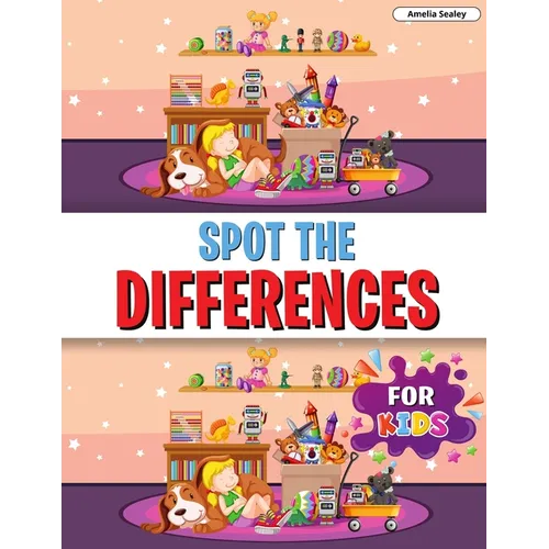 Spot the Differences for Kids: Find the Differences Book for Kids, A Fun Search and Find Book for Children