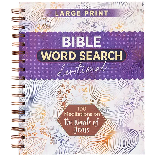 100 Meditations on the Words of Jesus: Word Search Devotional