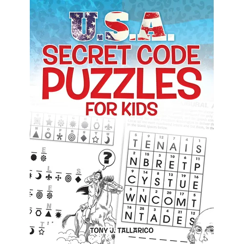 U.S.A. Secret Code Puzzles for Kids