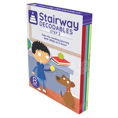 Stairway Decodables Step 2 (8-Book Boxed Set #1)