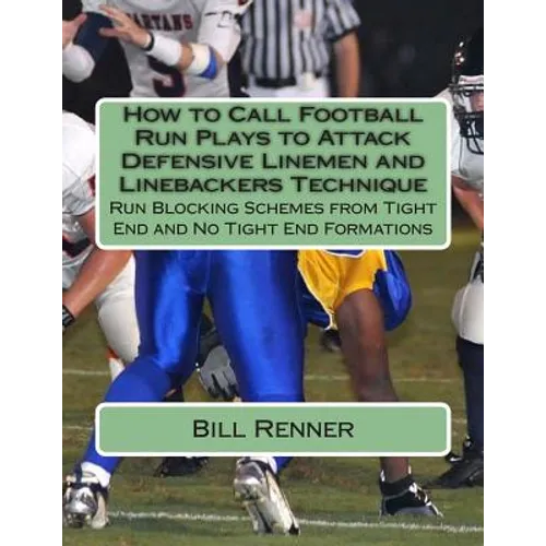 How to Call Football Run Plays to Attack Defensive Linemen and Linebackers Technique: Run Blocking Schemes from Tight End and No Tight End Formations